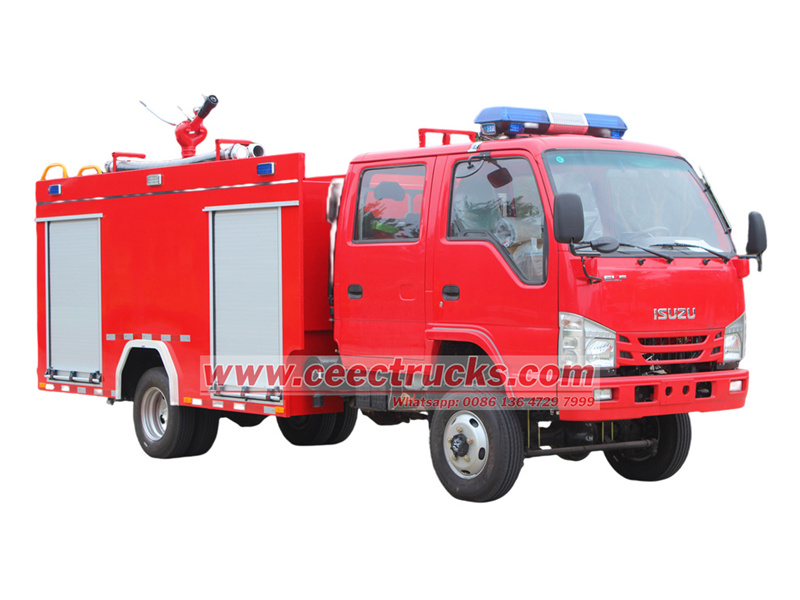 Isuzu 4x4 offroad fire engine Isuzu 4x4 offroad fire engine