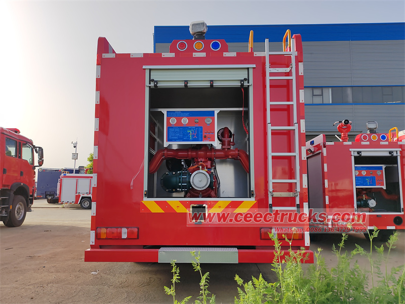 HOWO TX400 emergency fire department apparatus