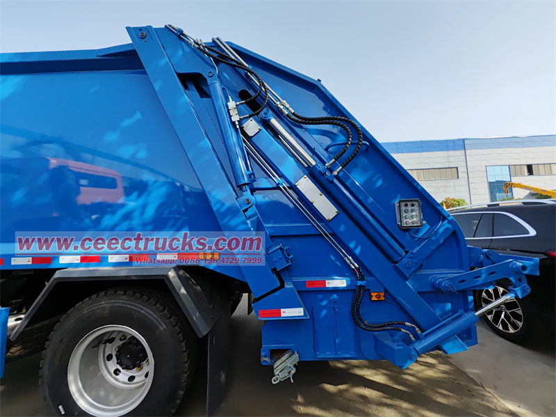 FAW AWD RHD truck mounted garbage compactor