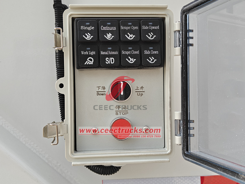 Isuzu garbage compactor truck CAN BUS electric control box