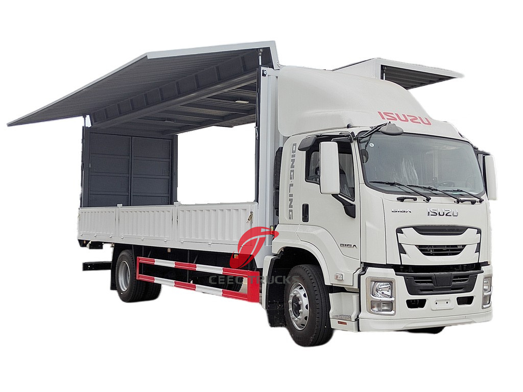 23FT wing van cargo truck ISUZU GIGA 4X