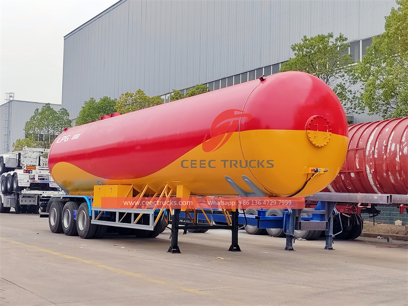 New 3-axle 39,000-liter fuel Storage Tank Trailer