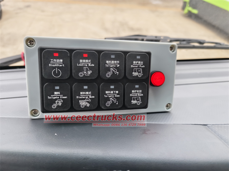 Cab electrical control box