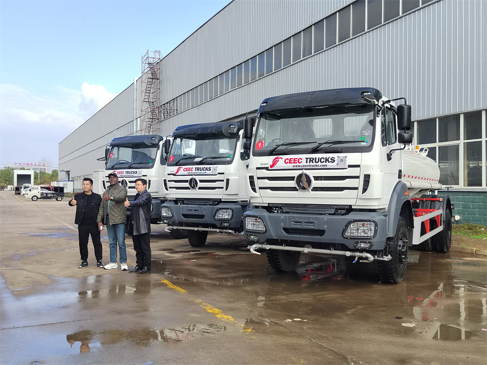 beiben 1929 off road water truck