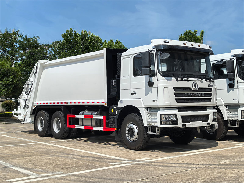 shacman 25 cbm rear compactor truck