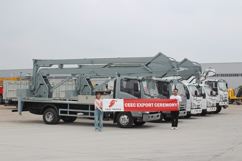 CEEC TRUCKS export manlifter trucks