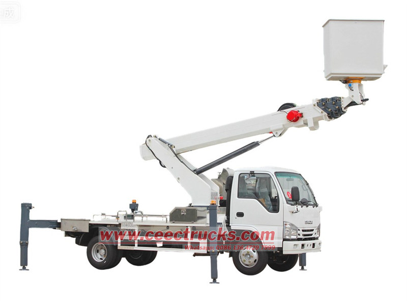Isuzu 100P 20m aerial platform truck manufacturer