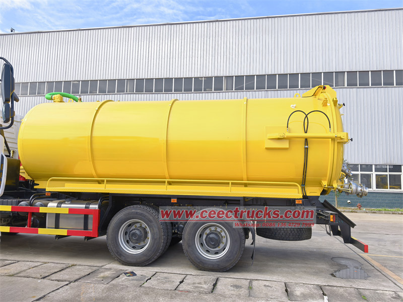 SHACMAN H3000 sewage tanker truck
