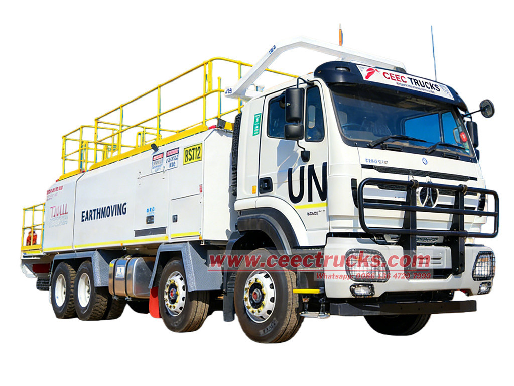 Beiben 420HP offroad 8x8 lube service diesel truck Beiben 420HP offroad 8x8 lube service diesel truck