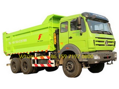 Best quality north benz 2538 tipper trucks manufacturer