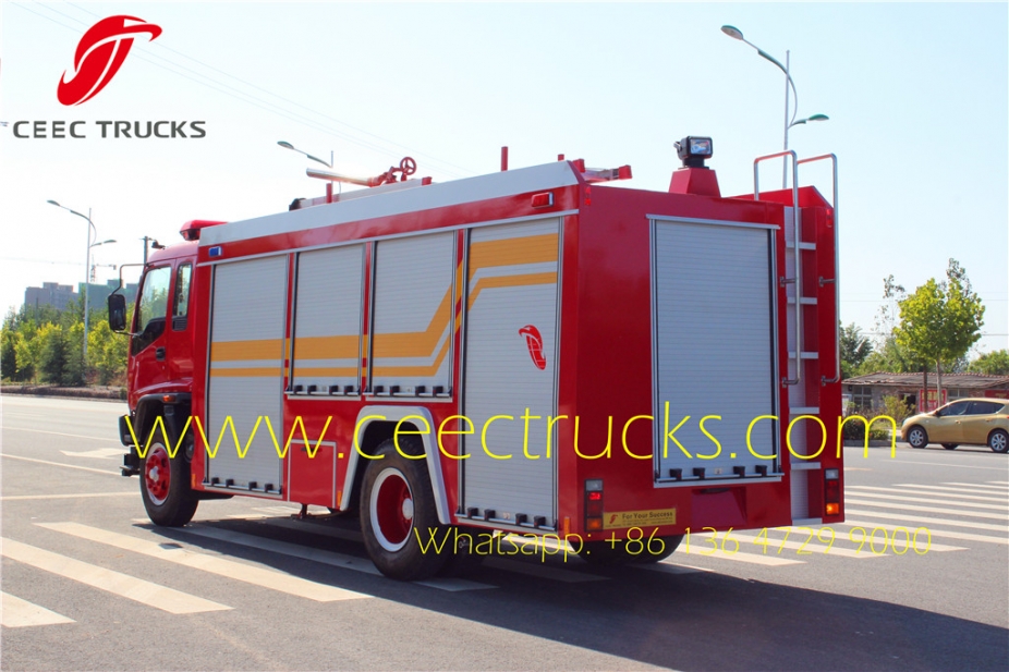 best isuzu fire trucks for Myanmar