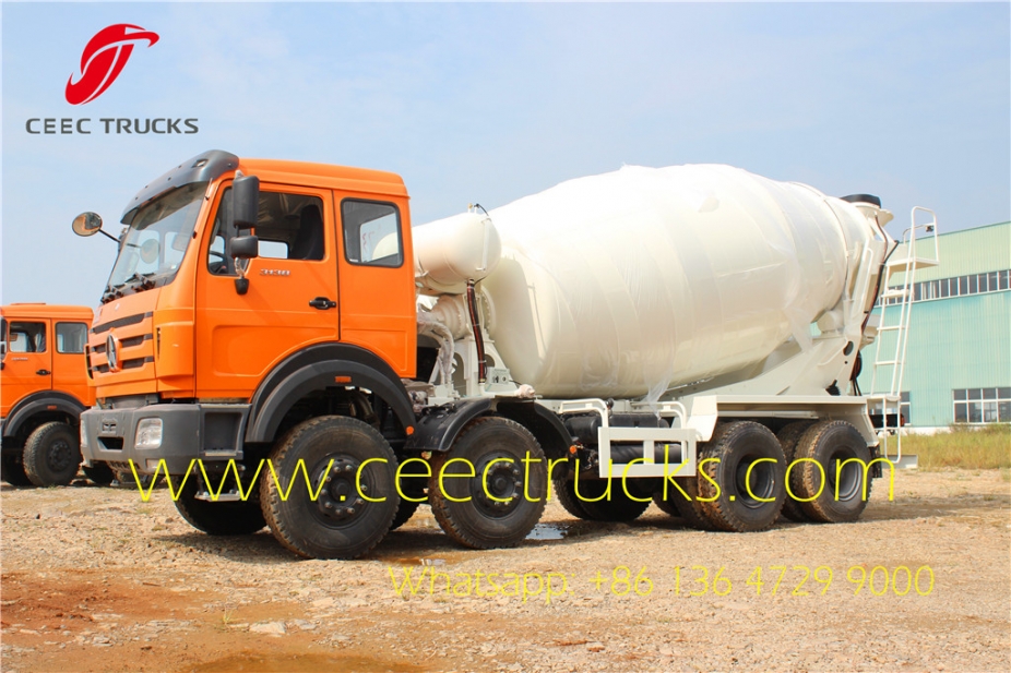 China best beiben 3138 transit mixer truck