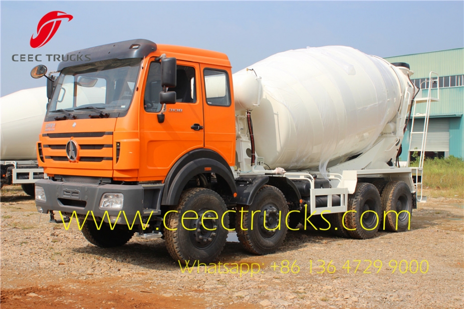 China best beiben 3138 transit mixer truck