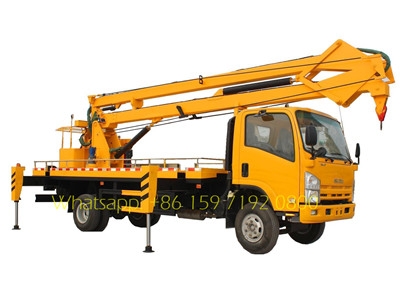 best ISUZU 18 M aerial platform trucks