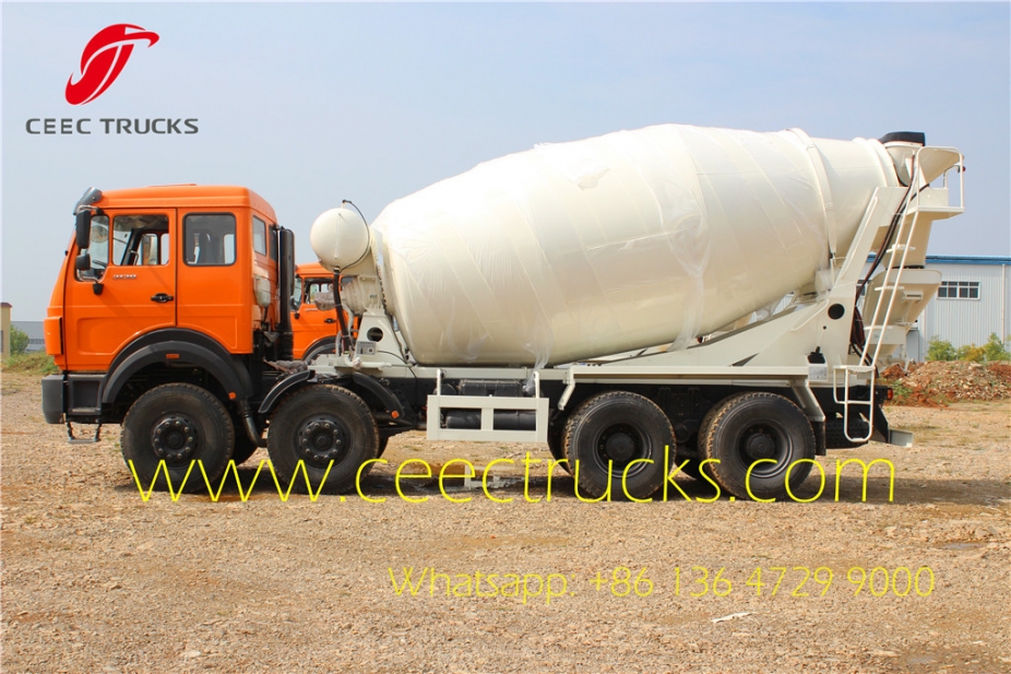 China best beiben 3138 transit mixer truck