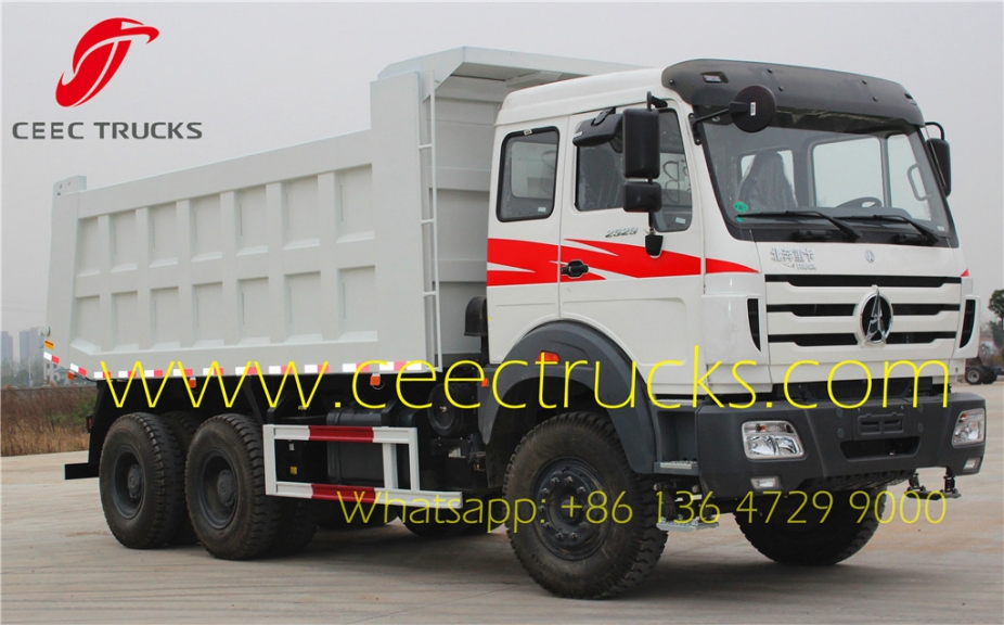 beiben 10 wheeler tipper cargo truck supplier