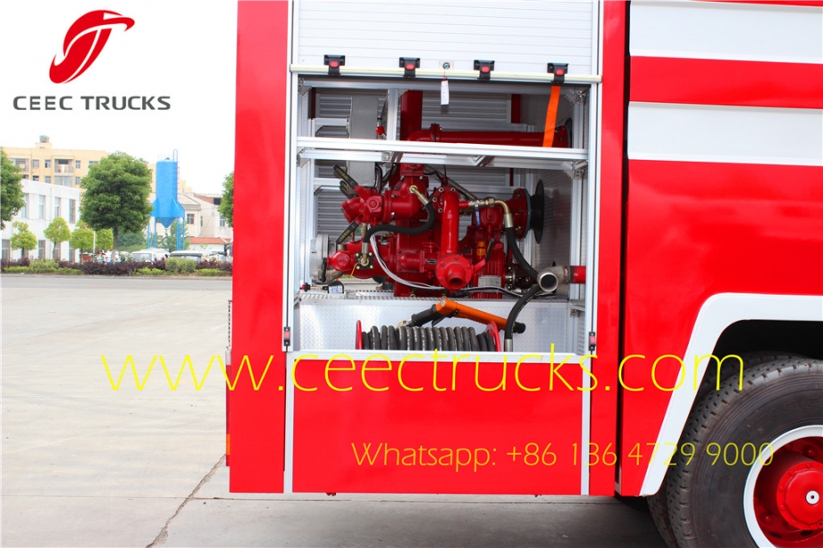 Kenya FAW brand 8000 liters firefighting trucks