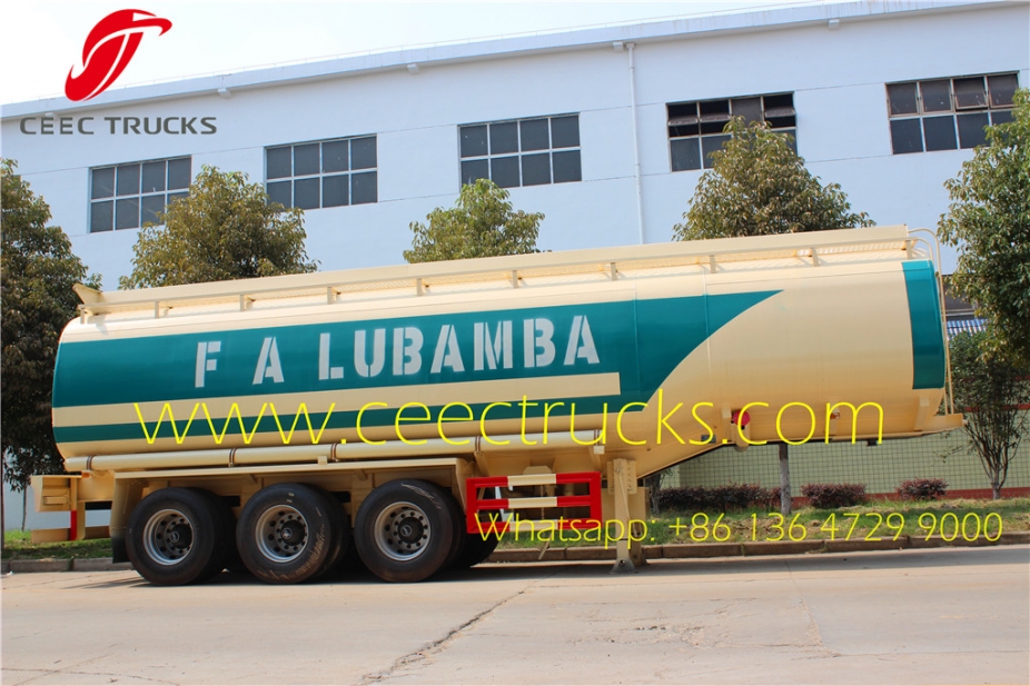 best 45 CBM fuel tanker semitrailer manufacturer supply