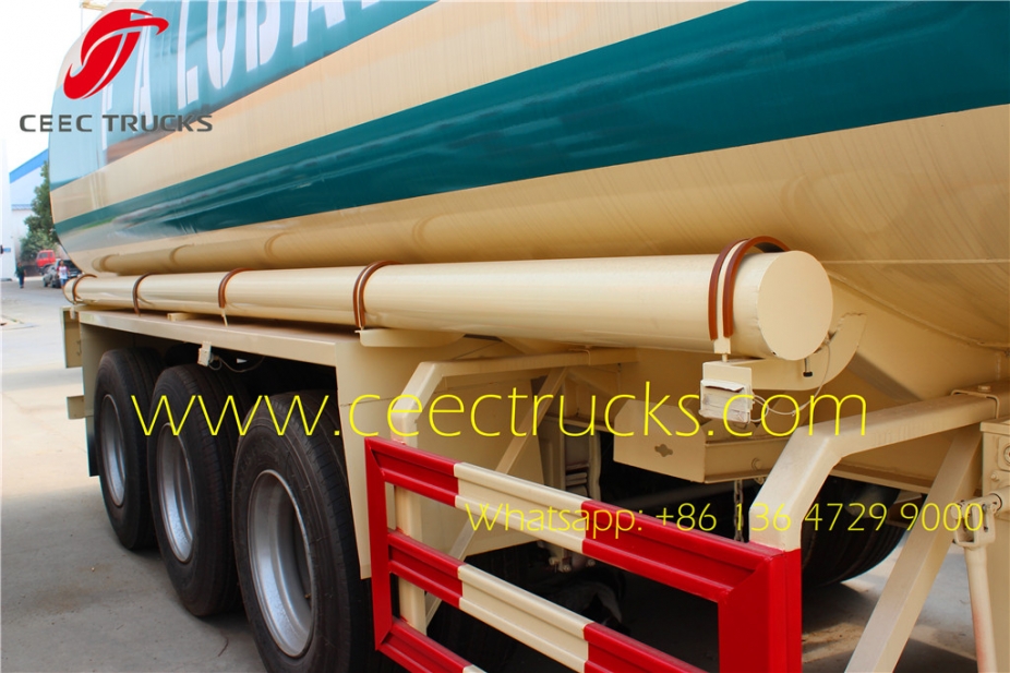 best 45 CBM fuel tanker semitrailer manufacturer supply