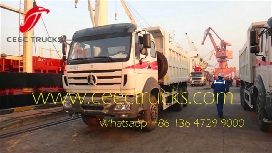 2016 Beiben 6x4 30 ton Dump Trucks With Low Price