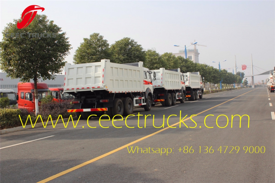 2016 Beiben 6x4 30 ton Dump Trucks With Low Price