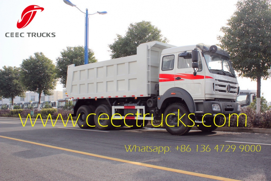 2016 Beiben 6x4 30 ton Dump Trucks With Low Price