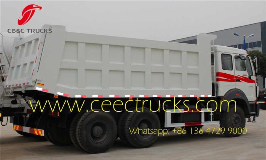 2016 Beiben 6x4 30 ton Dump Trucks With Low Price