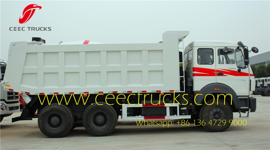 2016 Beiben 6x4 30 ton Dump Trucks With Low Price