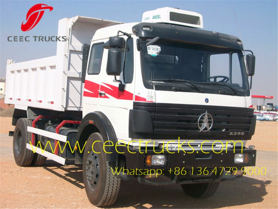 Beiben dump truck 1628K north benz tipper truck Africa