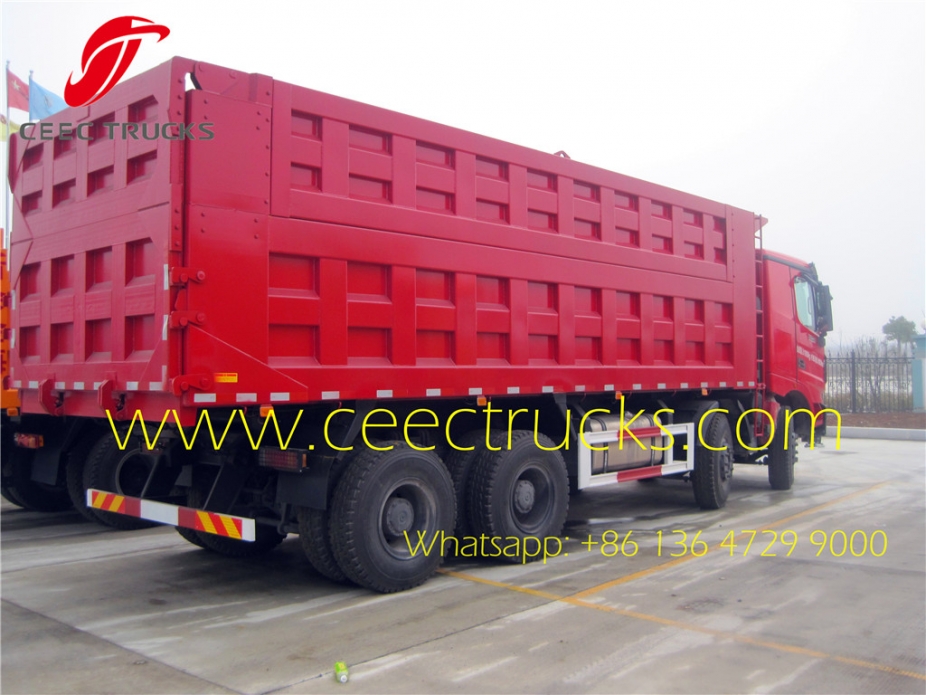 Beiben 380hp 8x4 50ton dump truck export Africa countries