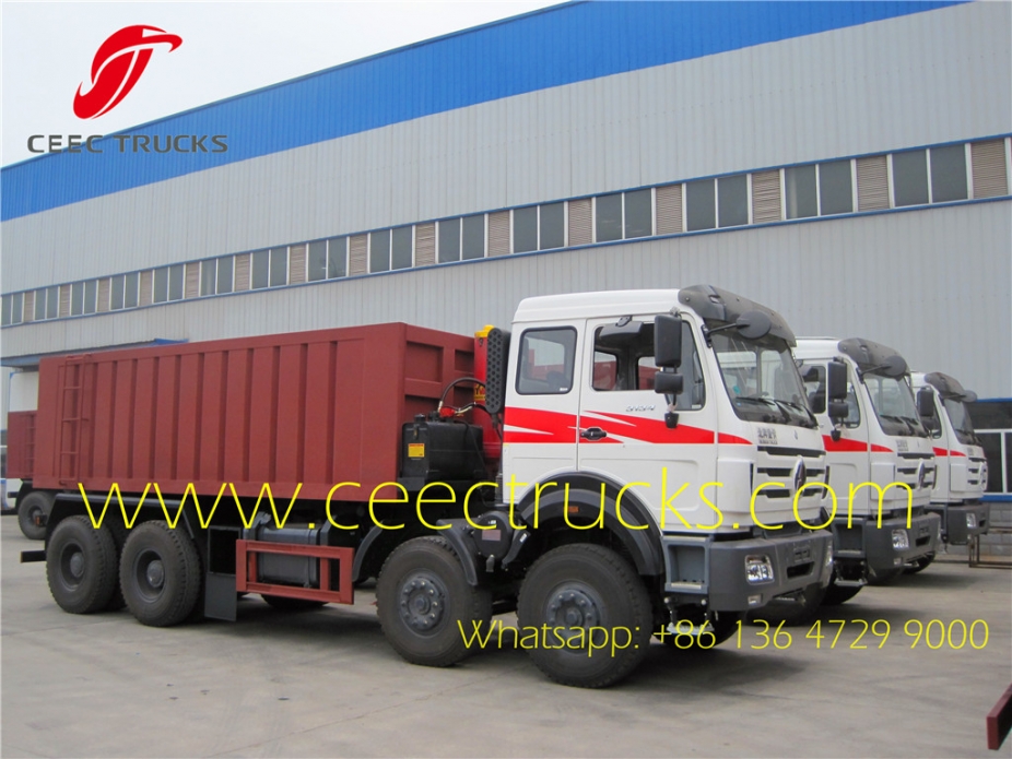 Beiben heavy truck of loading 50 tons tipper /dump truck