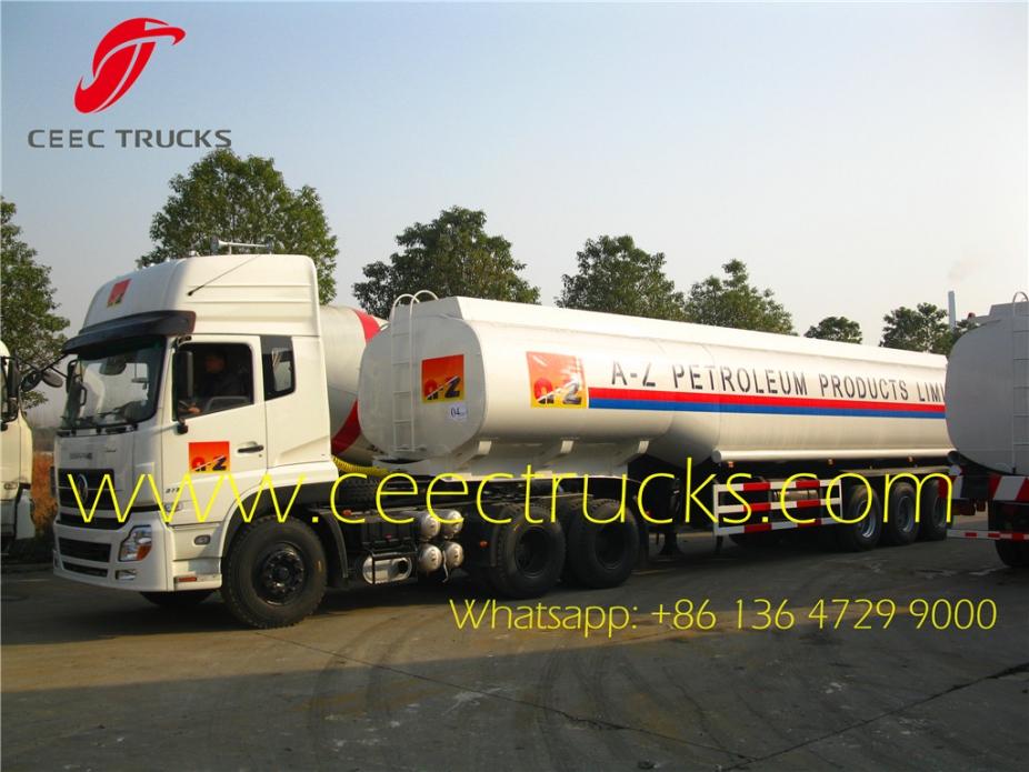 best quality 42 CBM fuel tanker semitrailer for sale