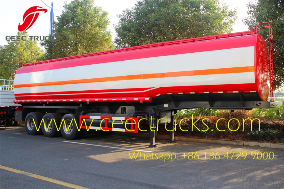 TOP 38CBM oil tanker semitrailer manufacturer directly sale lowest price