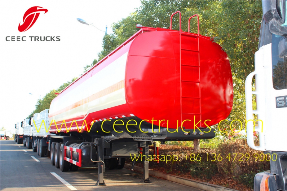 TOP 38CBM oil tanker semitrailer manufacturer directly sale lowest price