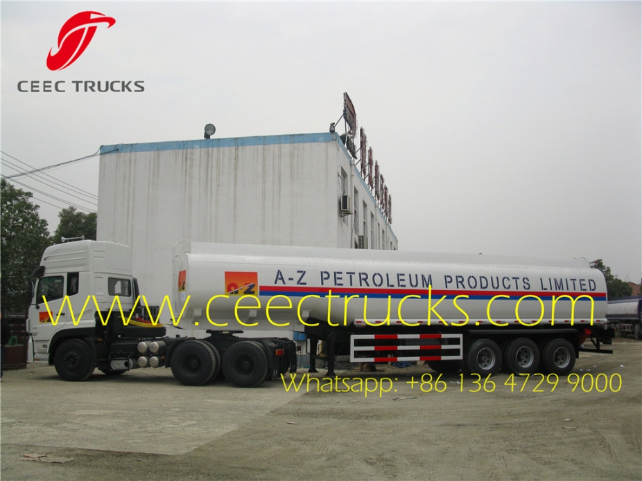 best quality 42 CBM fuel tanker semitrailer for sale