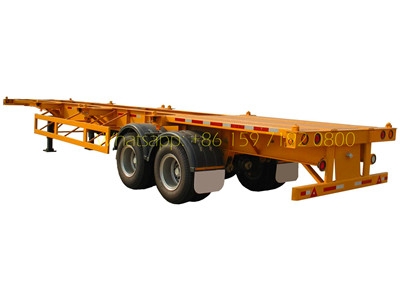 T700 steel Strong trailer frame 40foot bogie suspension Semi Trailer