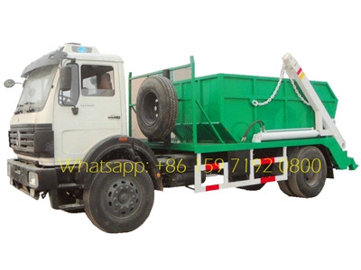 10 cbm Skip Bin Truck RHD Truck Skip Bin Loader supplier