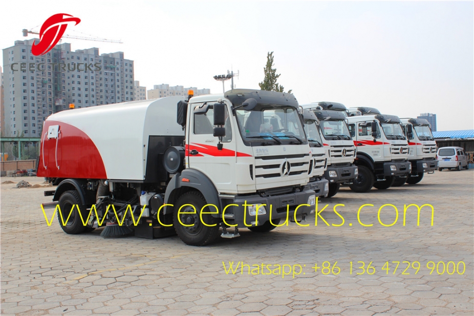 Beiben 8 m³ Road Sweeper Trucks supplier