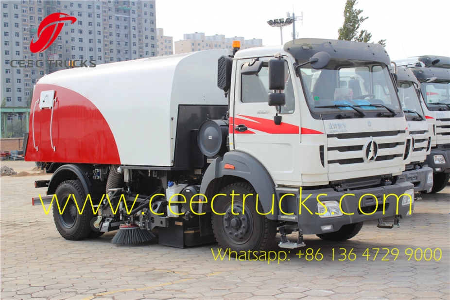 Beiben 8 m³ Road Sweeper Trucks supplier