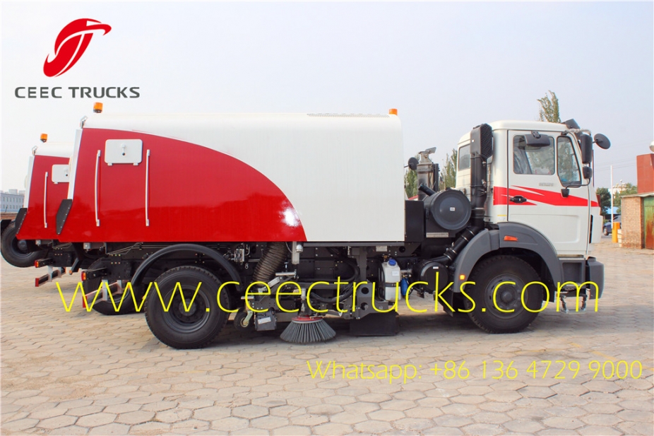 Beiben 8 m³ Road Sweeper Trucks supplier