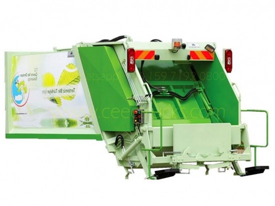 european standard 12000 liters garbage compactor truck superstructure