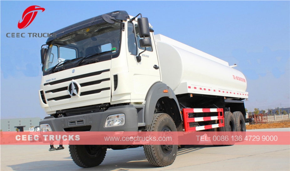 CEEC produce 20CBM water tanker truck