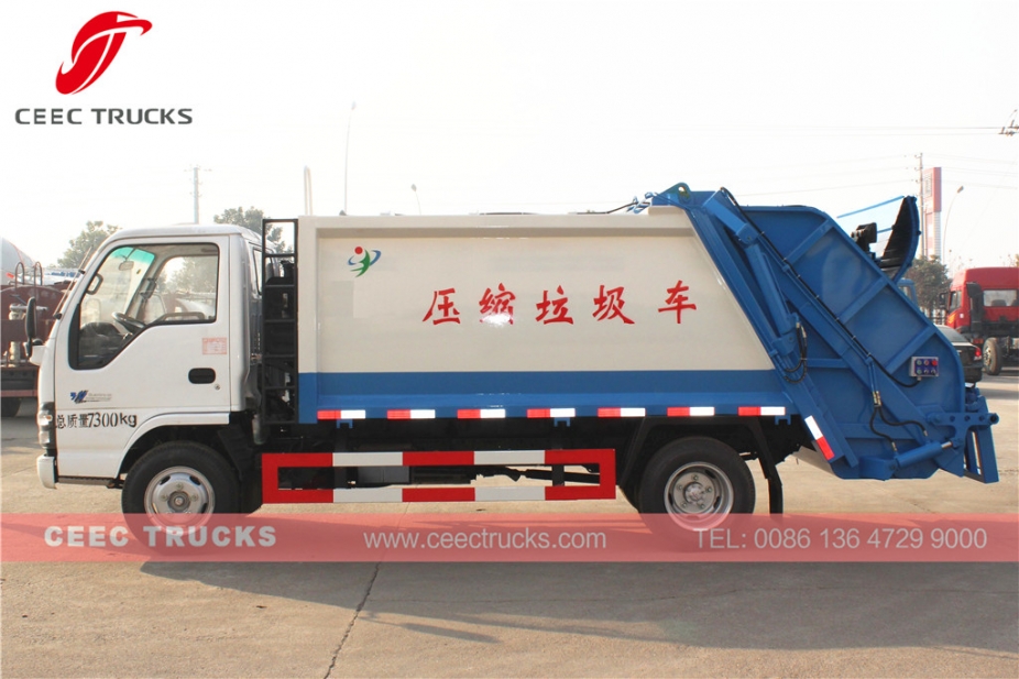 ISUZU 5000L refuse compressed vehicle