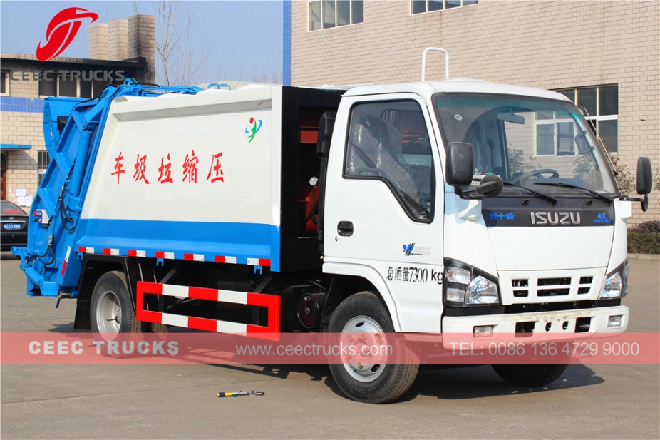 ISUZU 5000L refuse compressed vehicle