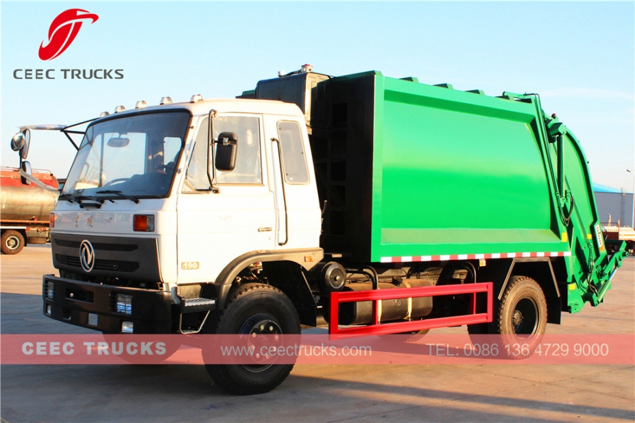 Famous China DongFeng 12 CBM waste compactor truck