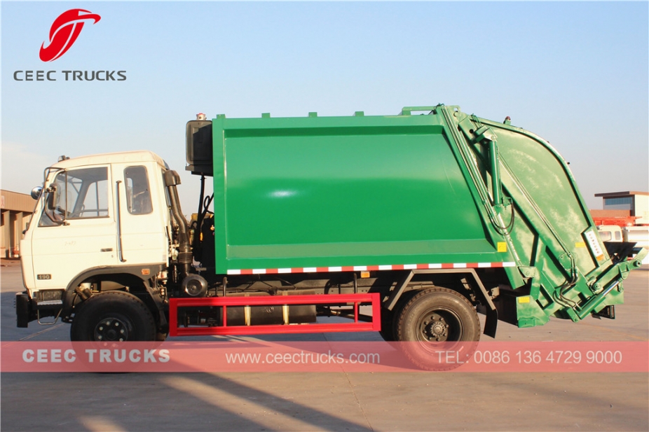 Famous China DongFeng 12 CBM waste compactor truck