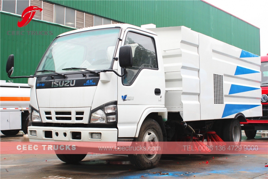 ISUZU 5 CBM road sweeper truck