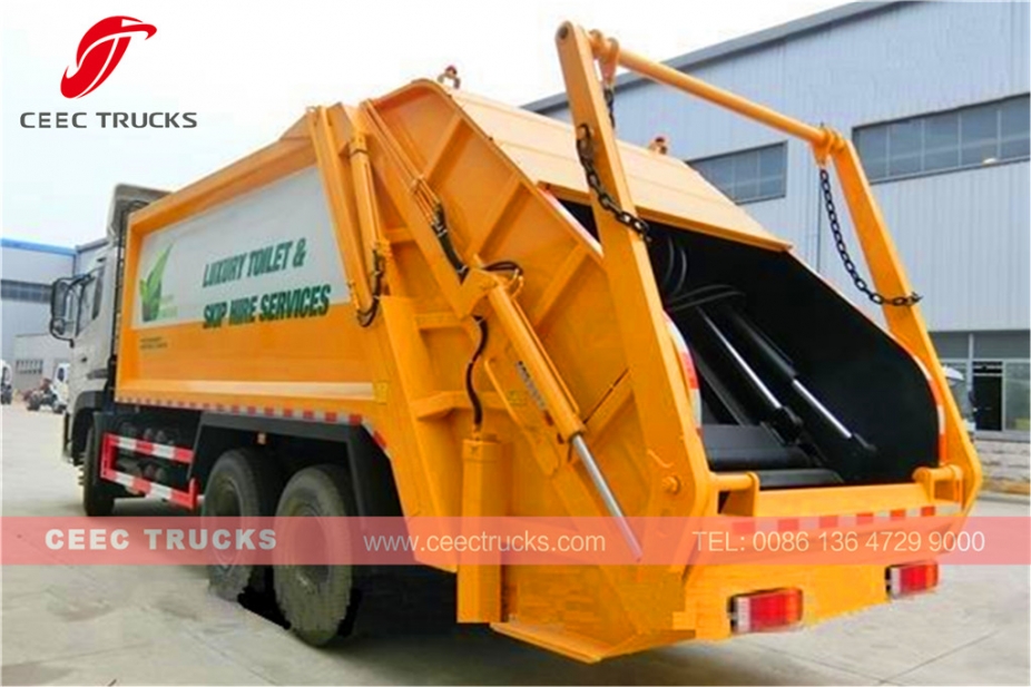 Japan-tech 20 CBM garbage compactor truck