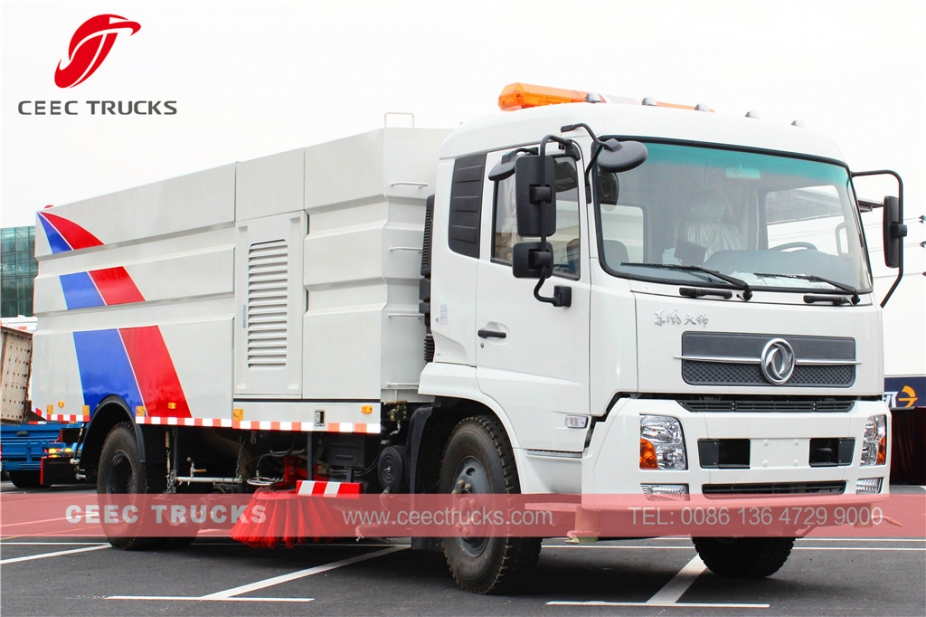 Dongfeng 12,000L road sweeper truck supplier