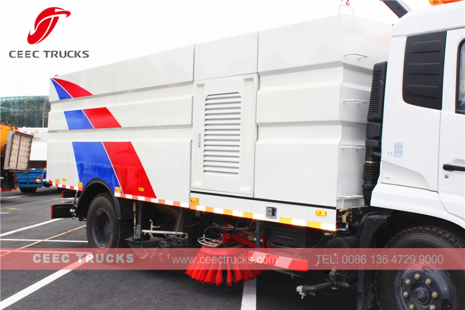 Dongfeng 12,000L road sweeper truck supplier